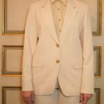 Blazer sartoriale burro