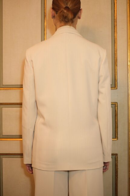 Blazer sartoriale burro