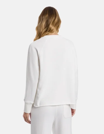 Dondup Felpa girocollo regular in cotone garzato