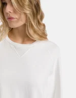 Dondup Felpa girocollo regular in cotone garzato