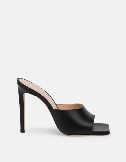 Dondup Mules in pelle colore nero