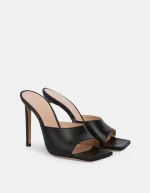 Dondup Mules in pelle colore nero