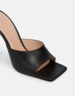 Dondup Mules in pelle colore nero