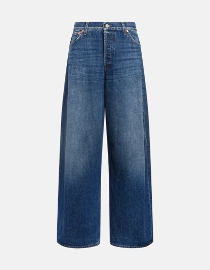 Dondup Jeans Dakota loose in denim fisso blu