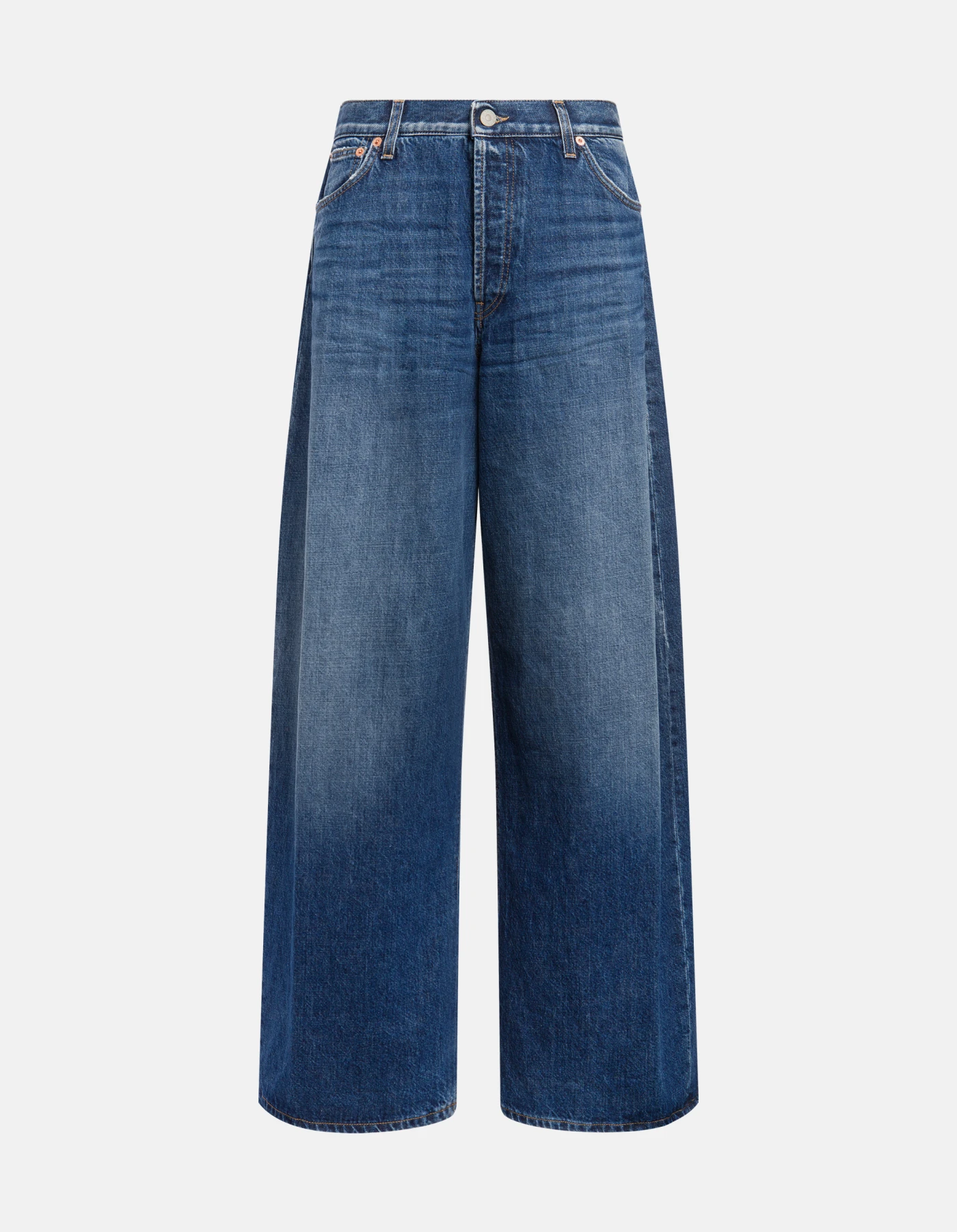 11442 Dondup Jeans Dakota loose in denim fisso blu