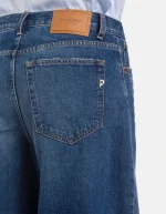 Dondup Jeans Dakota loose in denim fisso blu