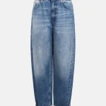 Dondup Jeans Bessie loose in denim fisso