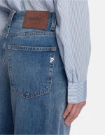 Dondup Jeans Bessie loose in denim fisso