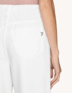 Dondup Jeans Bessie loose in bull fisso bianco