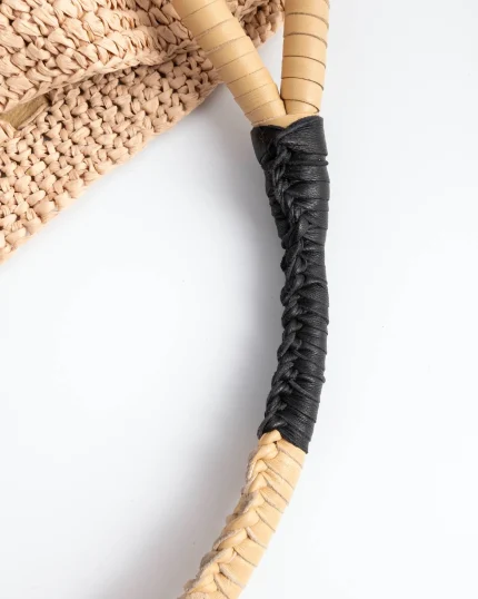 ALYSI MAXI BAG RAFFIA colore naturale