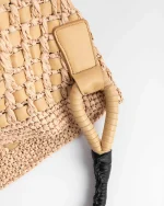 ALYSI MAXI BAG RAFFIA colore naturale