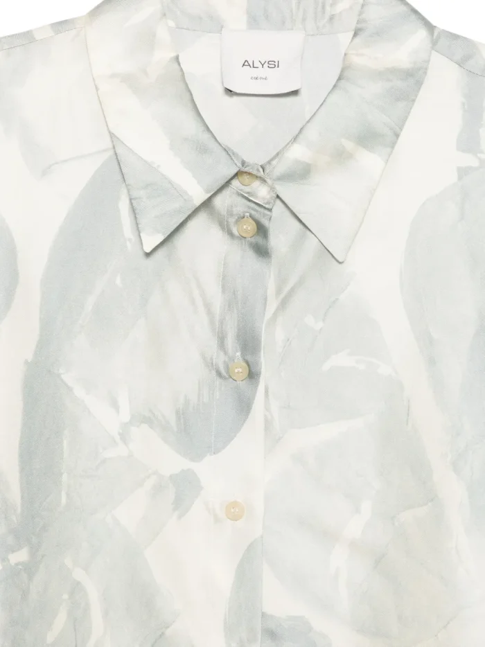 ALYSI BRUSHED PRINT REGULAR color cielo