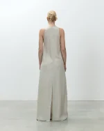 ALYSI SPOLVERINO IN SETA colore gesso