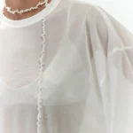 ALYSI MAGLIA T-SHIRT LIGHT JERSEY colore bianco