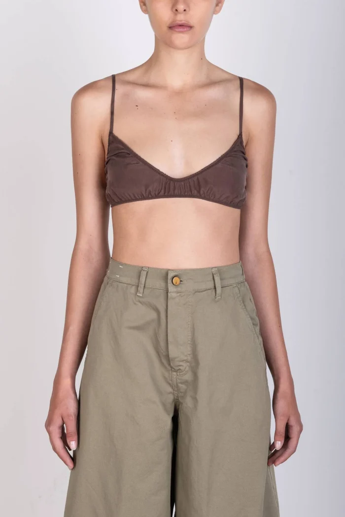 ALYSI TOP HABOTAY LINGERIE color mosto