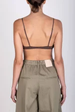 ALYSI TOP HABOTAY LINGERIE color mosto