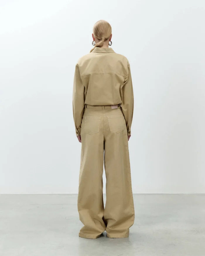 ALYSI TUTA SPORTY GABARDINE WORK colore crema