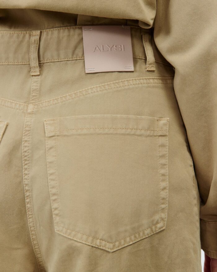 ALYSI TUTA SPORTY GABARDINE WORK colore crema