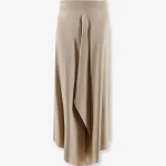 ALYSI GONNA LIQUID SATIN MII ASIMMETRICA colore petalo