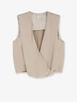 ALYSI TOP LIQUID SATIN IINCROCIATO colore petalo