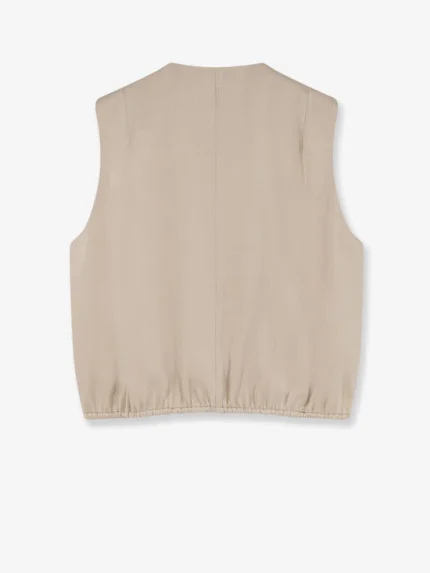 ALYSI TOP LIQUID SATIN IINCROCIATO colore petalo