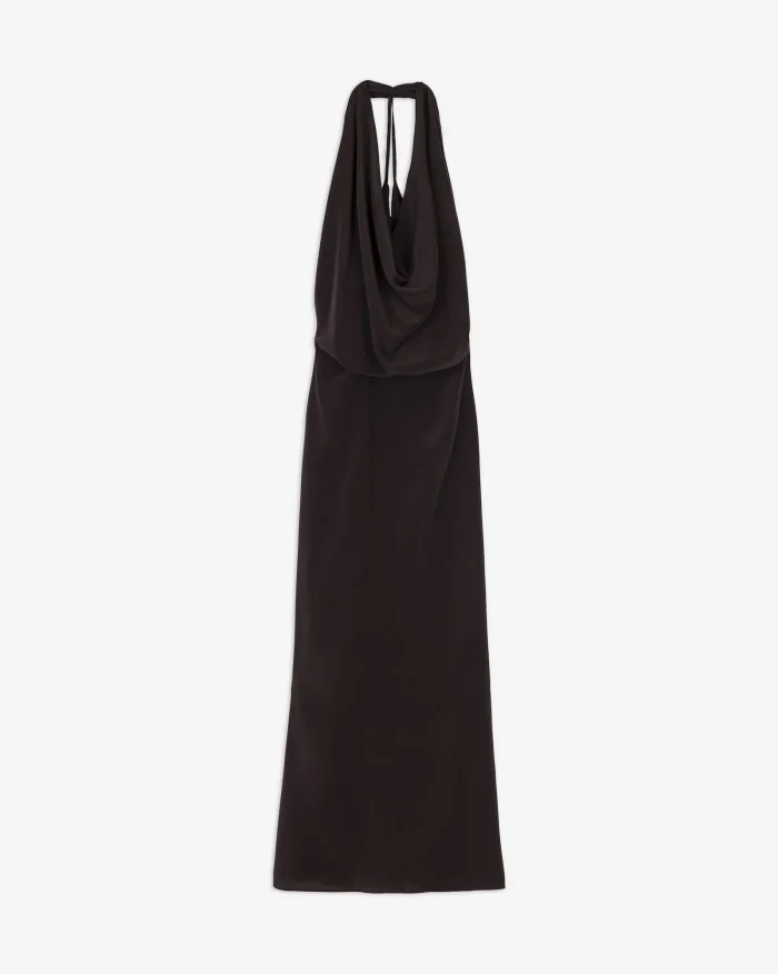 ALYSI ABITO FOUNDATION ASIMMETRICO colore cioccolato