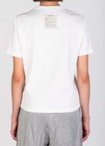 ALYSI T-SHIRT REGULAR CON RICAMO colore latte