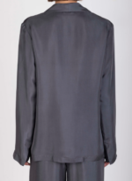 ALYSI BLAZER TWILL ENZIMATO SCIVOLAT colore asfalto