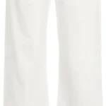DONDUP Jeans Jacklyn wide leg in denim bianco