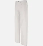 DONDUP Jeans Jacklyn wide leg in denim bianco