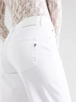 DONDUP Jeans Jacklyn wide leg in denim bianco