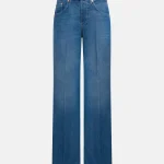 Dondup Jeans Jacklyn wide leg in denim fisso lyoc