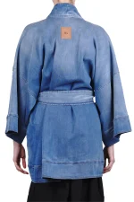 8PM ALGHERO GIACCA KIMONO colore jeans