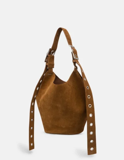 DONDUP borsa Big hobo in crosta
