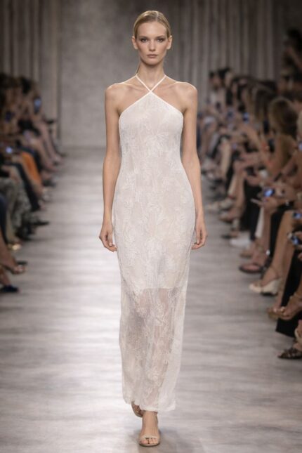 Isabelle Blanche abito bianco