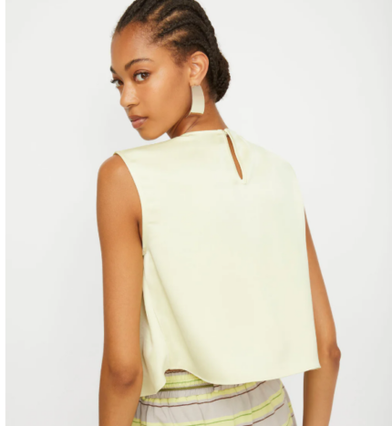 Isabelle Blanche top lime