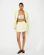 Isabelle Blanche minigonna lime