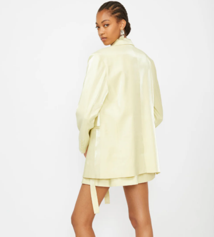 Isabelle Blanche blazer lime