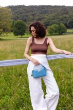 Avenue67 borsa colore azzurro