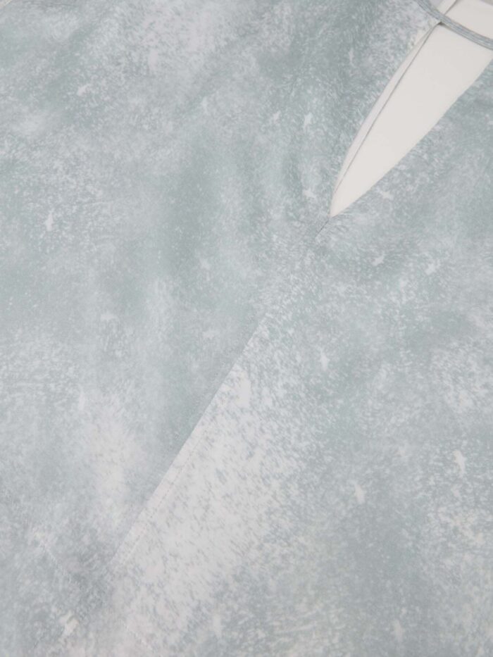 8PM Blusa Lucca con stampa tie dye color Salvia