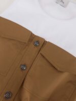 8PM Top Adelaide colore tabacco