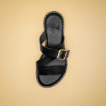 Ciabatta Donna in Vacchetta colore nero