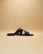 Ciabatta Donna in Vacchetta colore nero