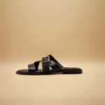 Ciabatta Donna in Vacchetta colore testa di moro