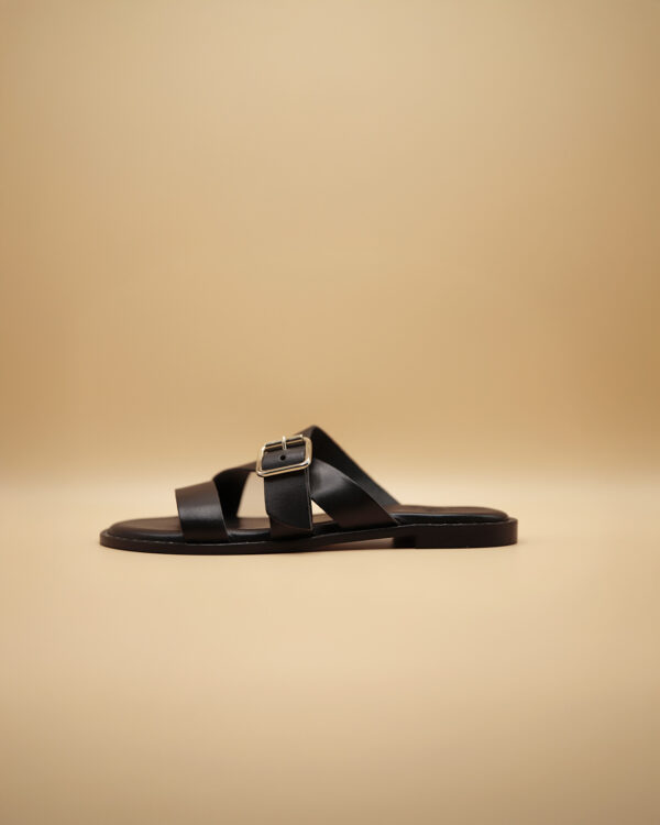 11738 Ciabatta Donna in Vacchetta colore testa di moro