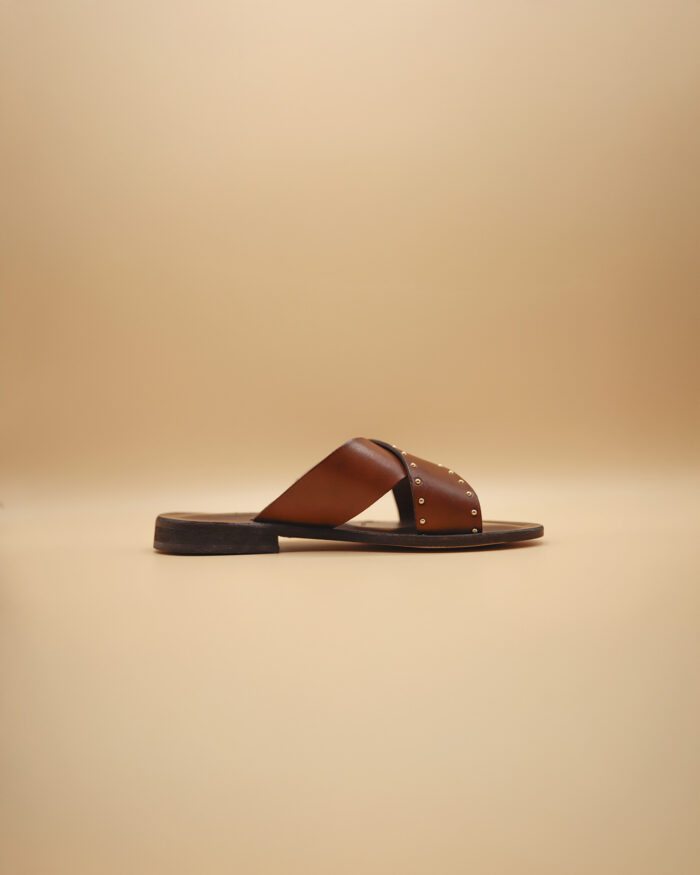 Ciabattina Donna in vacchetta cuoio