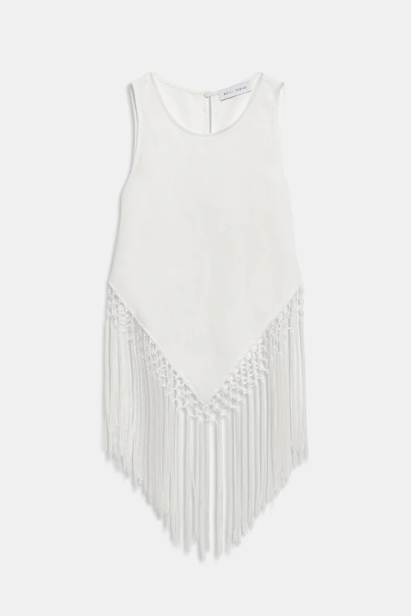 11749 Weili Zheng Top aquilone bianco