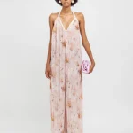 Weili Zheng Tuta plissettata rosa