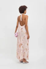 Weili Zheng Tuta plissettata rosa