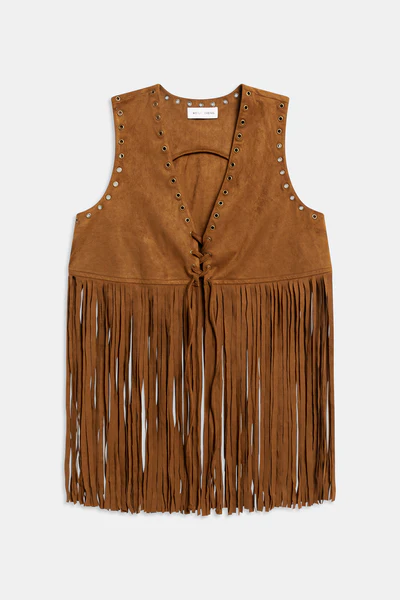 Weili Zheng Gilet in alcantara